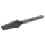 Фото товара "Борфреза форма L коническая с закругленным концом, D=12 мм, d=6 мм, FL=28 мм, твердосплавная, BlackTec"