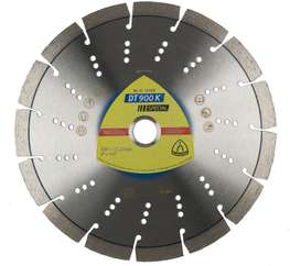 DT900K Алмазный диск по клинкеру и бетону, ø 230х2,6х22,23 мм, - 1 шт/уп. DT/SPECIAL/DT900K/S/230X2,6X22,23/15S/12