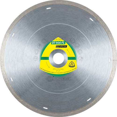 Фото товара "DT900FL Алмазный диск по плитке, мрамору и керамике, ø 350х2,2х30 мм, - 1 шт/уп. DT/SPECIAL/DT900FL/S/350X2,2X30/25,4/GRL"