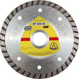 DT500AC Алмазный диск ACCU универсальный, ø 125х1,9х22,23 мм, - 1 шт/уп. DT/SUPRA/DT500AC/S/125X1,9X22,23/GRT/7