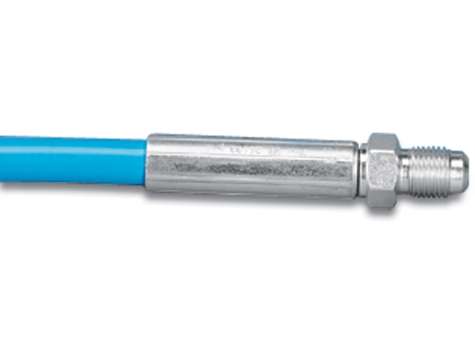 Фото товара "JH8410 Гидравлический шланг высокого давления 1800 bar, 1/4" BSP(1), 1/4" BSP(2), 1 м"