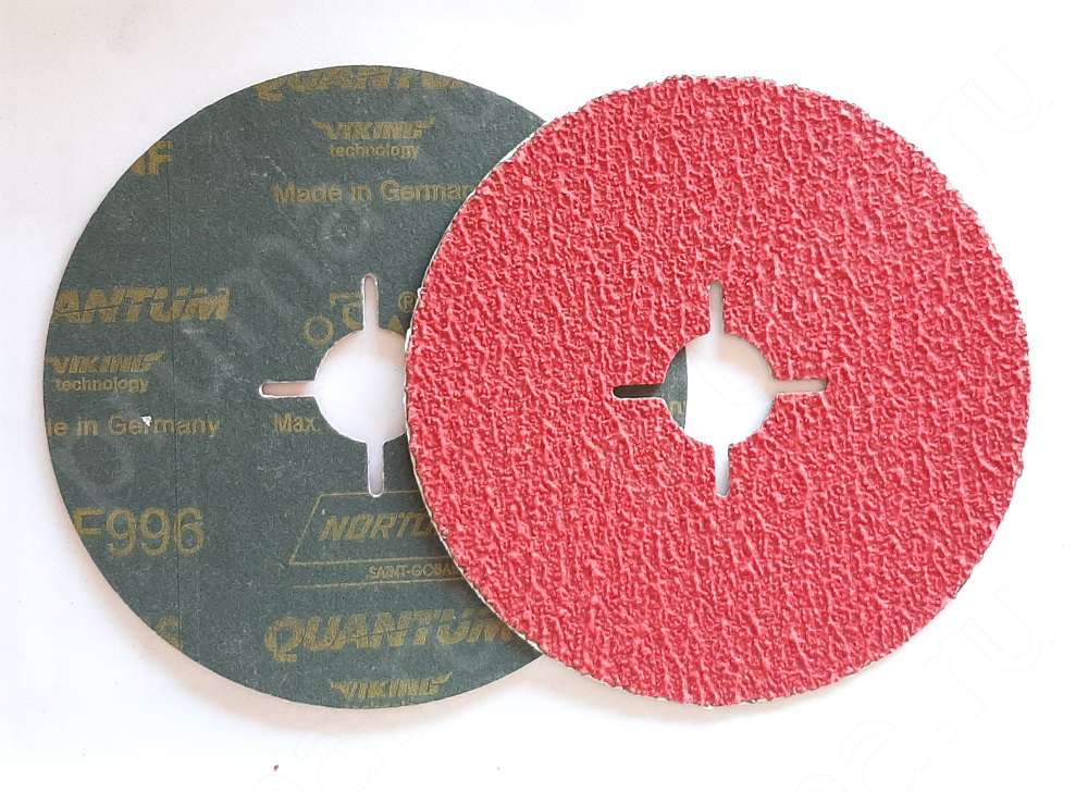 NORTON  Фибровый диск QUANTUM, 125x22, P36, F996 продаётся в интернет-магазине в Москве