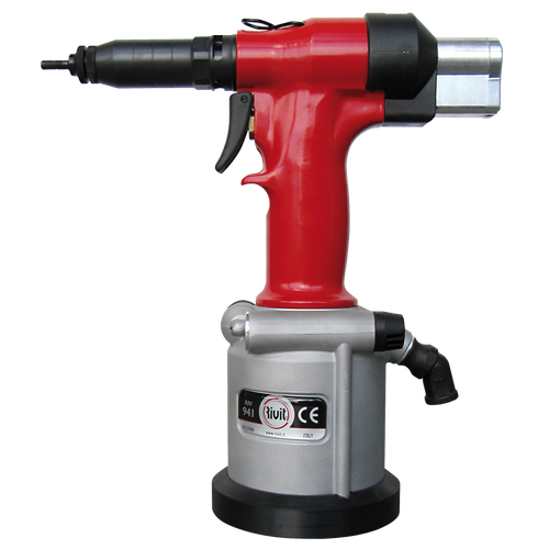 Фото товара "RIV941 Пневмо-гидравлический заклепочник для резьбовых заклепок M3-M10 с 2-мя регулир: давлен./хода"
