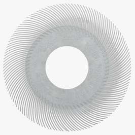 33056 Круг Scotch-Brite Bristle BB-ZB тип С P120 белый 150мм